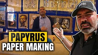 Papyrus Paper Making in Ancient Egypt, Guided Tour