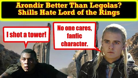 The Rings of Power Shills Want To Replace Actual Lord of the Rings! They HATE Tolkien!