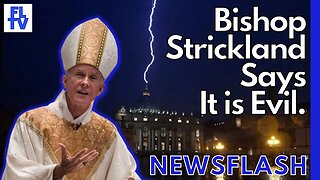 NEWSFLASH: Bishop Strickland Says It's "Evil" in Reaction to Fr. Pavone's Dismissal.