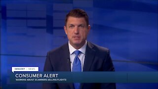 BBB warning about scammers selling flights for cheap