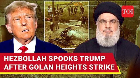 'Iran Missile Killed 12 Israelis': Trump Bombshell After Golan Heights Strike | Hezbollah Vs Israel