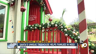 Jamul's unique treehouse helps families in need during the holidays