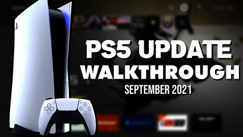 New PS5 September Update Full Walkthrough