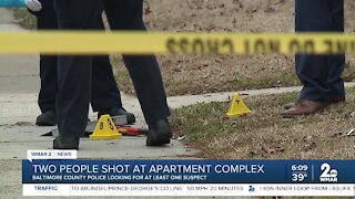 Two people shot at Essex apartment complex