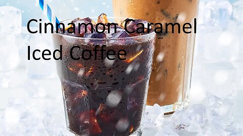 Cool Down With This Delicious Cinnamon Caramel Iced Coffee Recipe #shorts #coffee #caramel #iced