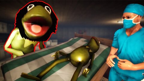 Kermit the frogs brother tries to kill him in this weird Itchio horror game