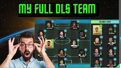 DLS 23 🔥MY FULL LEGENDARY TEAM 🔥IN DREAM LEAGUE SOCCER