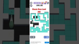 Classic Maze Level 208. #shorts