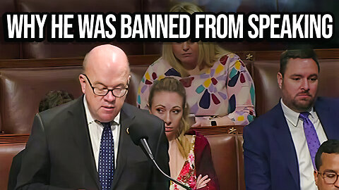 Democrat Rep. Jim McGovern LIES About Why He Was "Banned" from House Floor and His Words Stricken!