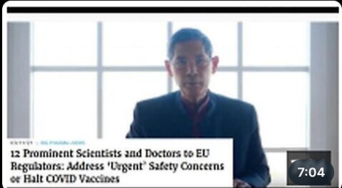 12 Prominent Scientists and MD's to EU - Address Urgent Safety Concerns or HALT Covid Vaccination