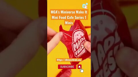 MGA’s Miniverse Make It Mini Food Cafe Series 1 Minis !! Link in Description!!