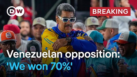 Venezuelan opposition cries foul after Maduro declared election winner | DW News