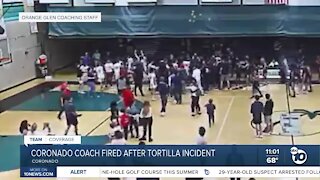 Coronado High School Coach fired after tortilla incident