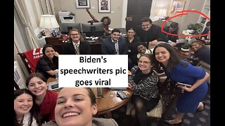 Biden speechwriters pic goes viral