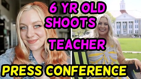 6 YEAR OLD SHOOTS TEACHER in VIRGINIA on PURPOSE | PRESS CONFERENCE | Abby Zwerner