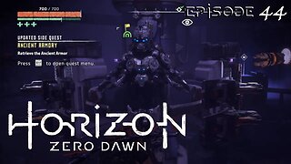 Horizon Zero Dawn // Ancient Armor - Extra Part 1 // Episode 44 - Blind Playthrough