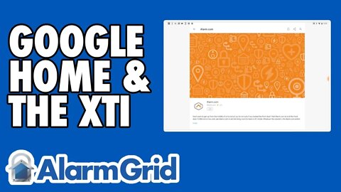 Using Google Home with an Interlogix Simon XTi & XTi-5