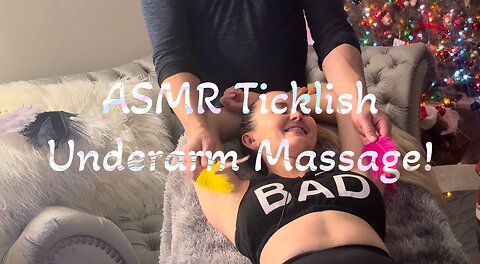 ADMR Ticklish Armpit Massage with Tools Preview!