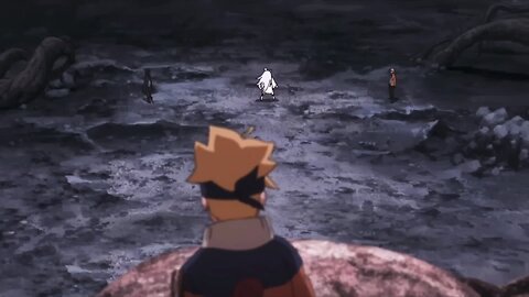 Naruto, Sasuke VS Momoshiki - wait for the switch.