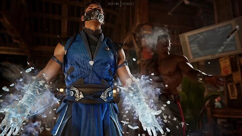 Mortal Kombat 1 2023 Beta Sub Zero & Jax Kameo Team Jax Zero Gameplay