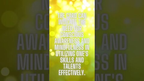 "Conscious Awareness: Navigating Life with the Magician Tarot"