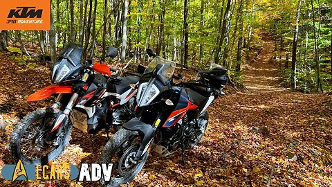 Looking for dirt in Naples, NY (KTM 390 Adventure)