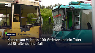 Schwerer Straßenbahnunfall im russischen Kemerowo – Über hundert Verletzte und ein Toter