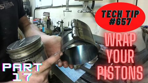 Cheap 440 Build Pt17, installing a piston and what to know
