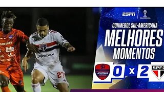 Puerto Cabello 0 x 2 São Paulo | Melhores Momentos & Gols | Hoje