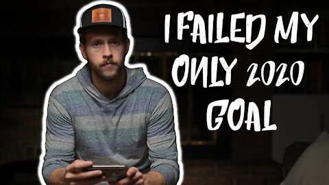 I Failed My One 2020 Goal - where do i go from here?