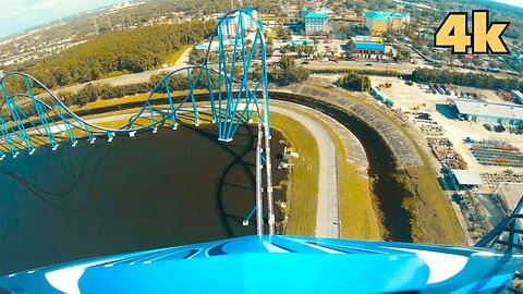 [POV] Mako Roller Coaster Ride | SeaWorld Orlando