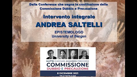 Andrea Saltelli - Scienza e "Cattura del Regolatore"