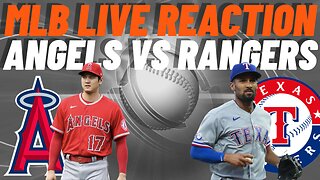 Los Angeles Angels vs Texas Rangers Live Reaction | MLB LIVE | WATCH PARTY | Angels vs Rangers