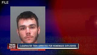 Clearwater man arrested after FHP found explosive in car, bomb making material at home