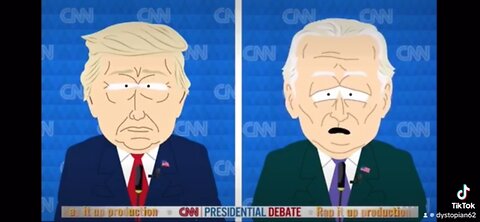 Trump vs Biden South Park Debate