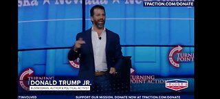 Donald Trump Jr At TPaction's People's Convention In Detroit Michigan