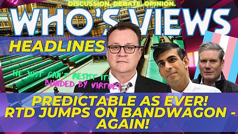 WHO'S VIEWS HEADLINES: RTD - PREDICTABLE AS EVER! DOCTOR WHO