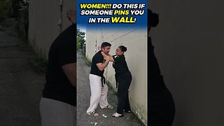 How to Defend Yourself When Someone Pins You in the Wall | Learn REAL Self-Defense with Dr. Marc
