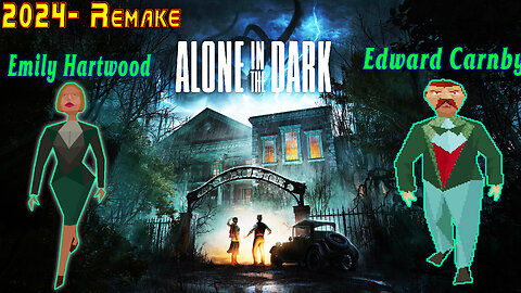 👻Alone in the Dark (2024 - Remake )👻 Survival-Horror 🕵🏻 Edward Carnby🕵🏻 Hard Difficulty