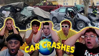 INSANE CAR CRASHES Around The WORLD Reaction