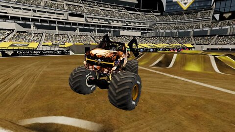 Thanksgiving Special| Allegiant Stadium 2021 Tour Custom 12 Truck Freestyle BeamNG.Drive Monster Jam