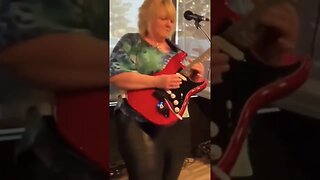 Rock And Roll- Led Zeppelin- live cover by female lead guitarist Cari Dell