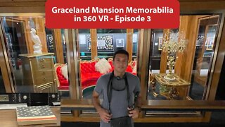 Graceland Mansion Elvis Presley Memorabilia Virtual Experience || 360 VR Video || Episode - 3