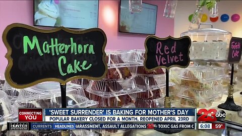 We're Open: Sweet Surrender is baking for Mother's Day