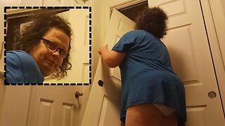 Watch a Woman Fix a Door