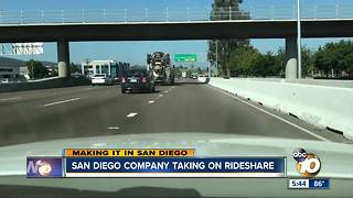 Making It in San Diego: Local company taking on rideshare