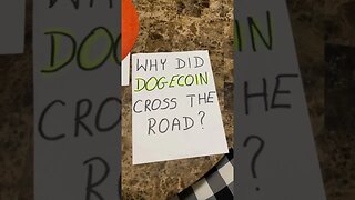 Why Did DOGECOIN cross the road? #dogecoinhumor