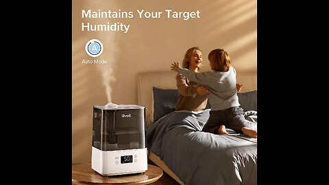 Humidifiers for Bedroom Large Room Home,Cool Mist Top Fill Essential Oil Diffuser for Baby & Plants,