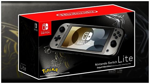 The Best Looking Nintendo Switch Lite (Pokemon Dialga & Palkia Edition)!
