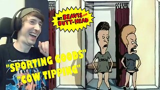 Beavis and Butt-Head (1993) Reaction | Episode 3x13 "Sporting Goods"& 4x2 "Cow Tipping" [MTV Series]